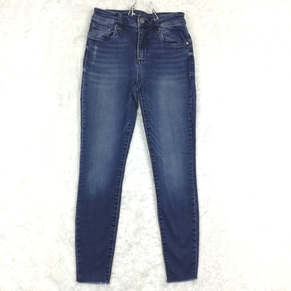 Kut From The Kloth Womens Jeans Connie High Rise Ankle Skinny‎ Blue Denim 2